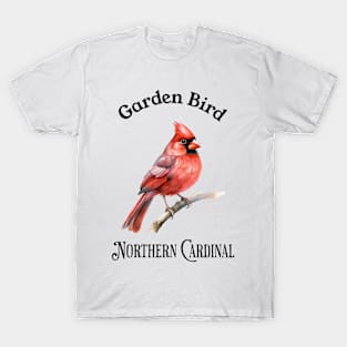 Garden Bird Northern Cardinal T-Shirt